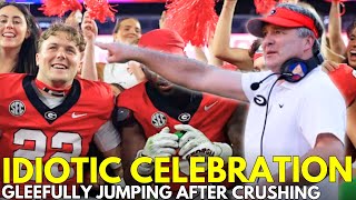 JAKE POPES Shocking Celebration Sparks Outrage – Georgia Coach Kirby Smart Calls Him an Idiot [upl. by Ginzburg]