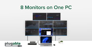 How to Easily Connect Up to 8 Monitors to a Windows Computer [upl. by Mattie652]