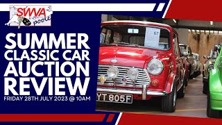 Summer Classic Car Auction Review  SWVA 28th July 2023 Summer Classic Auction [upl. by Aicinet]