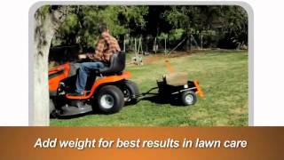 SmartLINK™ Turf Shark Curved Blade Aerator 450458 [upl. by Acsicnarf]