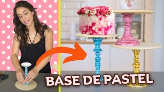 Como Hacer Bases para Pastel  Hazlo tu mismo [upl. by Eenhpad]