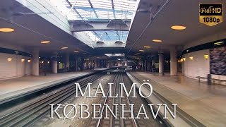 Train Drivers View Malmö to Copenhagen Part 1 of 2 [upl. by Eelra516]