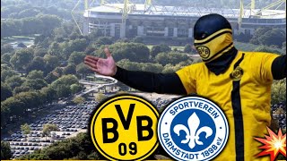 Dortmund vs Darmstadt nach dem Spiel am GästeParkplatz 30 vs 50 [upl. by Coppola]