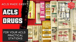 ACLS Medications  ACLS Drugs [upl. by Agostino]