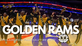 Golden Rams Halftime  Philadelphia 76ers [upl. by Ahsenroc612]