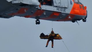 AgustaWestland AW101 SAR Norway Rescue Mission [upl. by Natsyrk]