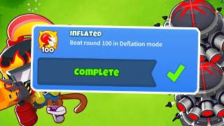 Literally The Easiest Round 100 Deflation Ive Done Inflated Achievement [upl. by Assetniuq61]