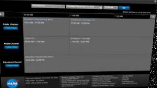 NASA TV Schedule on the Web [upl. by Sitof]