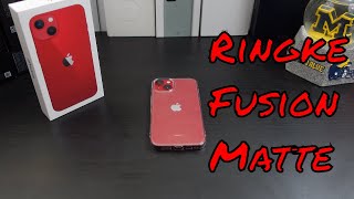 iPhone 13 Ringke Fusion Matte Case Review [upl. by Ellerihs]