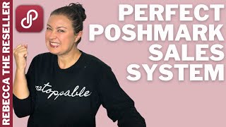 Perfect Poshmark Sales System  Poshmark Selling Tips to Make Money Online [upl. by Reddin]