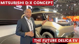 Why Mitsubishis Delica DX Concept is the Family and OffRoad Minivan EV of Tomorrow  First Look [upl. by Eeryn]