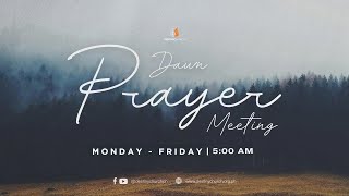 January 23 2024  Tuesday Dawn Prayer Meeting  Persevering Prayer [upl. by Dnalro995]