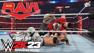 WWE 2K23 Universe Mode  Part  21 061724 [upl. by Greenwood]