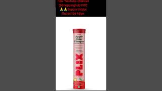 PLIX Apple Cider Vinegar Effervescent Tablets [upl. by Domonic]