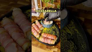 Cheesy Bacon Mozzarella Sticks You Can’t Resist food cooking delicious yummy foodie recipe [upl. by Gemoets642]