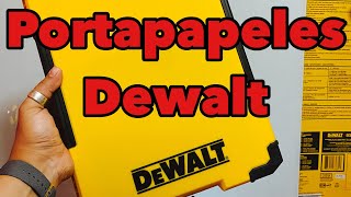 Nuevo Portapapeles clipboard Dewalt TSTAK [upl. by Laicram]