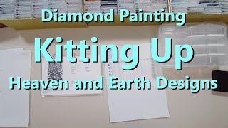 Diamond Painting  Kitting Up  HAED Cross Stitch Conversion [upl. by Courtland]