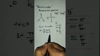 Bond order trick 😱😮  bond order chemistry science viral newvideo [upl. by Jourdain]