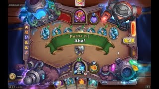 Solution Puzzle Lab Mirror Aha  Astromancer Arwyn 77 Hearthstone Boomsday [upl. by Eyla]