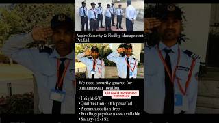 Urgent require Security Guard for Bhubaneswar security viraljobonline [upl. by See]