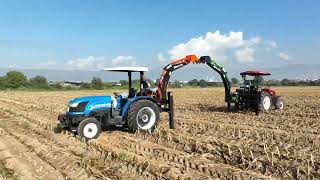 Hidrotek traktörarkasıkazıcı kanalkazıcı digger diggermachine excavator [upl. by Ybroc505]