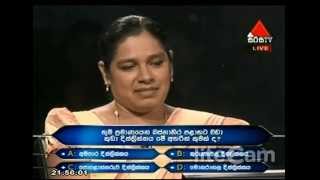 Sirasa Lakshapathi Winning 1 Million 08082014 [upl. by Edorej85]