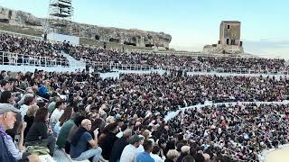 Teatro greco di Siracusa il debutto della stagione 2024 con quotAiacequot [upl. by Reave835]