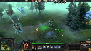 Dota 2  Courier Speed Demon Diretide Corruption Blue [upl. by Vullo856]