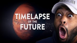 TIMELAPSE OF THE FUTURE A Journey to the End of Time  melodysheep   Reaction [upl. by Ikram409]