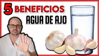 5 BENEFICIOS MILAGROSOS de tomar AGUA DE AJO que DESCONOCIAS  El AJO lo CURA todo [upl. by Eelarbed559]