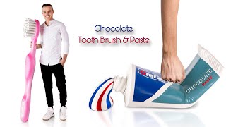 Chocolate Toothbrush and Paste [upl. by Allred]