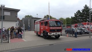 Realeinsatz am Tag der offenen Tür KdoW  LF1612 FF Pfungstadt [upl. by Arihsa]