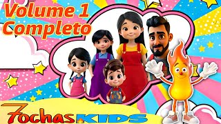 Músicas infantil Gospel  Sete Tochas kids Volume 1 Completo [upl. by Spanjian923]