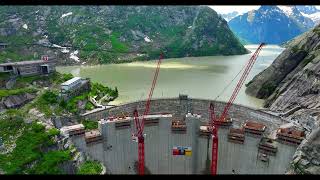 Switzerland 4k  Grimselpass Staumauer [upl. by Basia627]