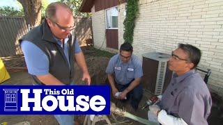 How to Repair a Sewer Pipe Under a Concrete Slab  This Old House [upl. by Cleres]