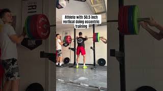 Supramaximal eccentric front squats [upl. by Haleemak]