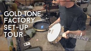 Gold Tone Factory Setup Tour in Titusville FL [upl. by Cirle787]