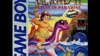 Adventure Island II Aliens in Paradise Nintendo Game Boy [upl. by Fellner]