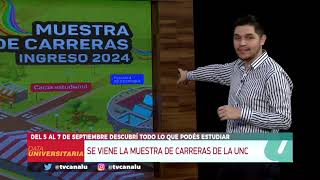 Se viene la Muestra de Carreras UNC  Ingreso 2024 [upl. by Gracia]