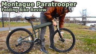 Montague Paratrooper Folding Bike Review [upl. by Rahm]