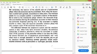 emulsion polymerization [upl. by Roberson]