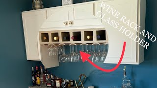 Building a Wine Rack amp Glass Holder [upl. by Apostles]