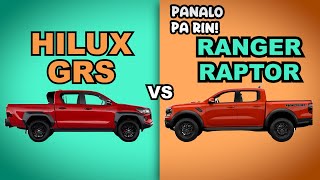 TOYOTA HILUX GRS 2024 vs FORD RANGER RAPTOR 2024 [upl. by Adlemi353]