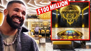 Inside Drakes 100 Million Mansion [upl. by Acnoib]