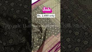 banarasi saree  different types of banarasi sarees with price  banarasi silk sarees [upl. by Alleris]