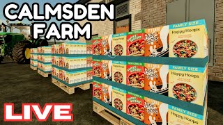 ANOTHER Production Starts on Calmsden Farm  PS5 Livestream  Farming Simulator 22 [upl. by Fabiano]