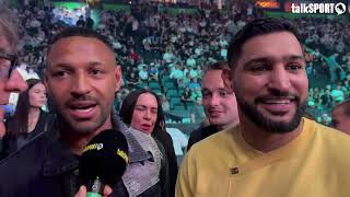 quotWERE NOT FRIENDS BUT THERES RESPECTquot Kell Brook amp Amir Khan speak to talkSPORT Boxing 🥊 [upl. by Ferdie770]