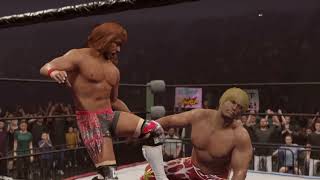 WWE2K24  Kento Miyahara VS Tetsuya Naito 8152024 [upl. by Mehcanem]