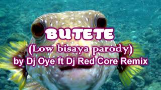 BUTETE REMIX TIKTOK  LOW BISAYA PARODY TIKTOK   DJ OYE  DJ REDCORE REMIX [upl. by Donal337]