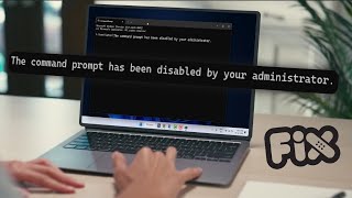 How to Fix quotThe Command Prompt has been Disabled by Your Administratorquot in Windows 11 [upl. by Catto]